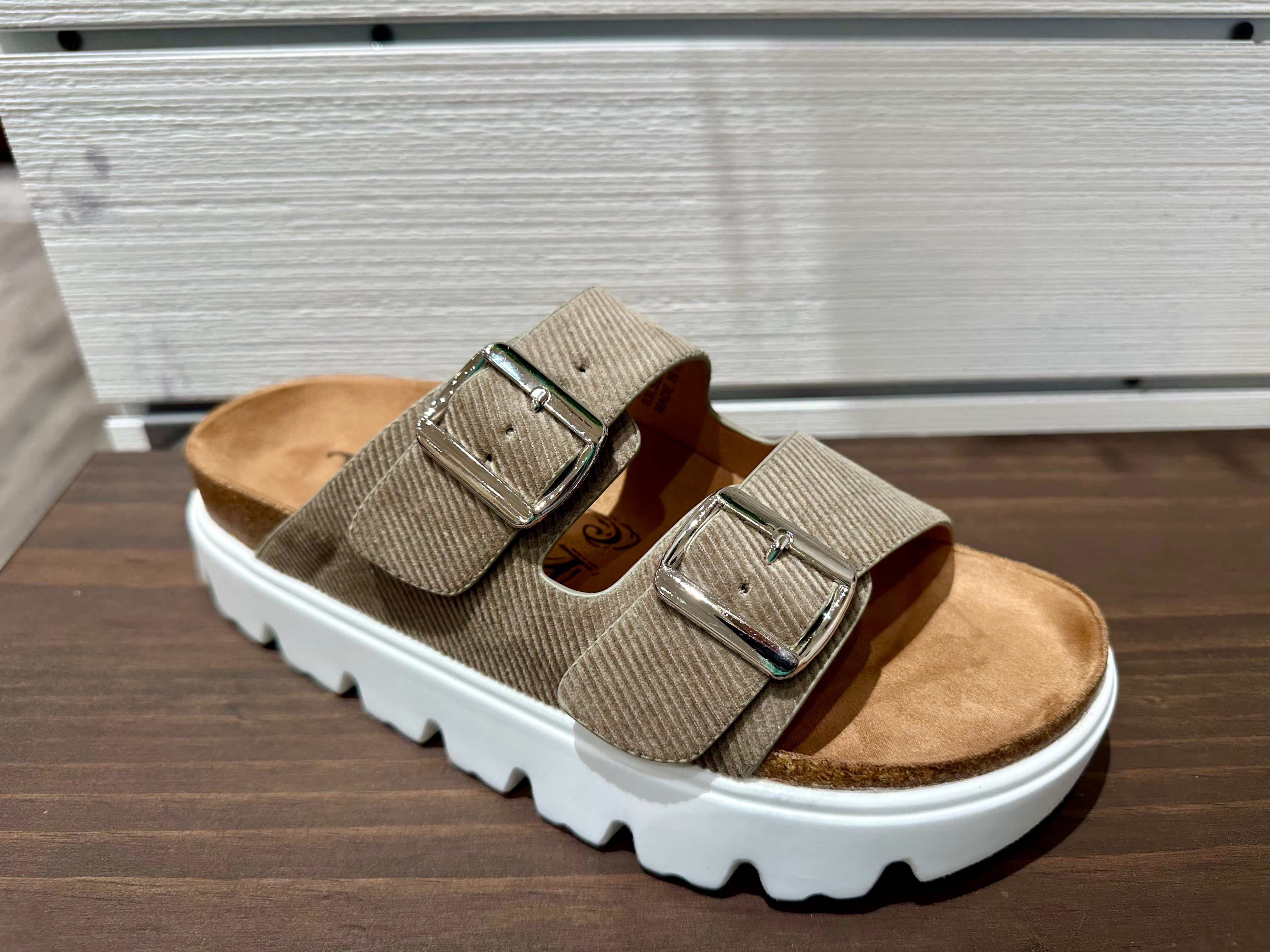 Lugg Sole Jazmin Sandal- Taupe