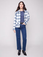 Charlie B Plaid Jacket