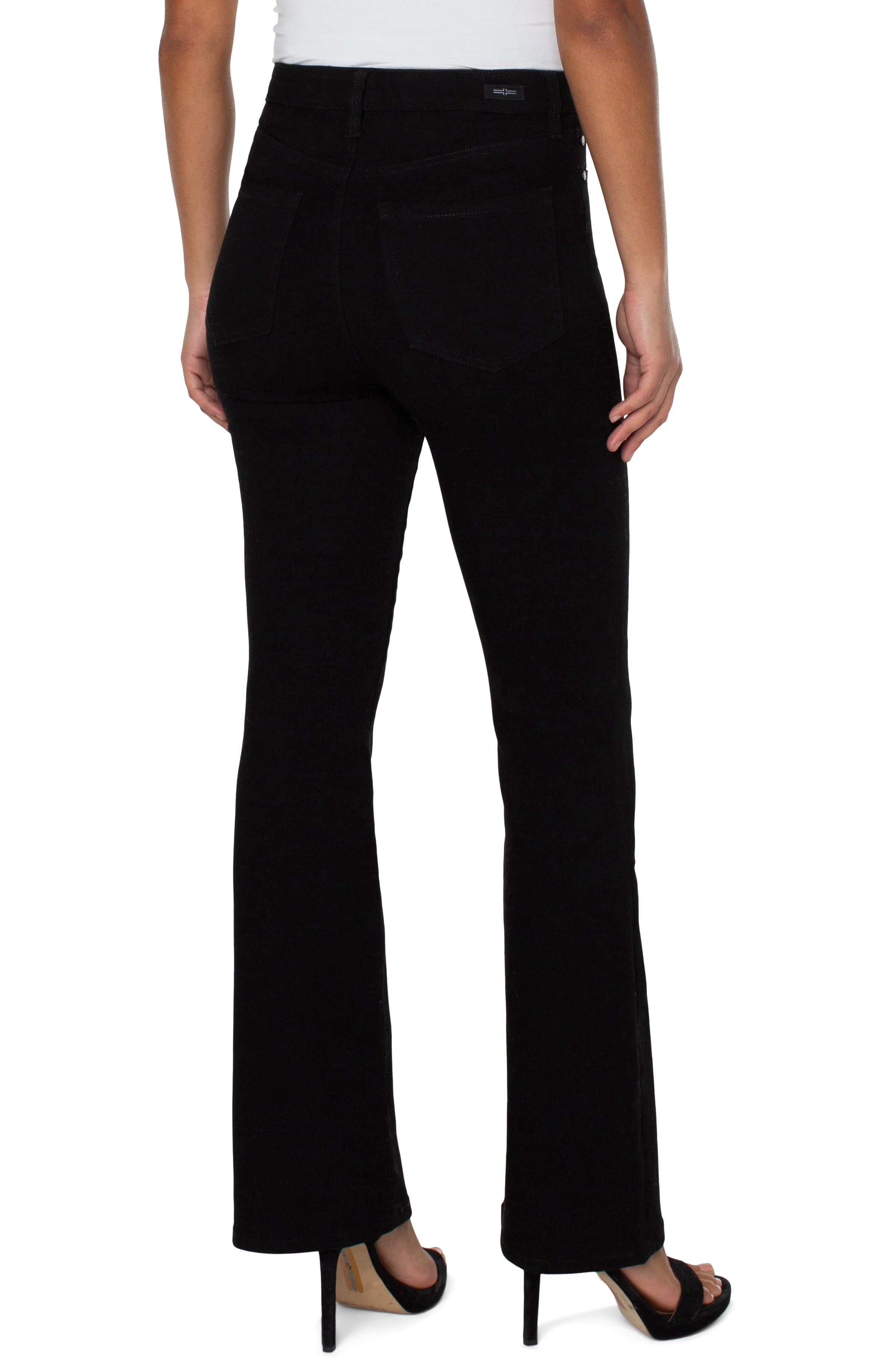 Lucy High Rise Boot Cut 32 inch inseam- black
