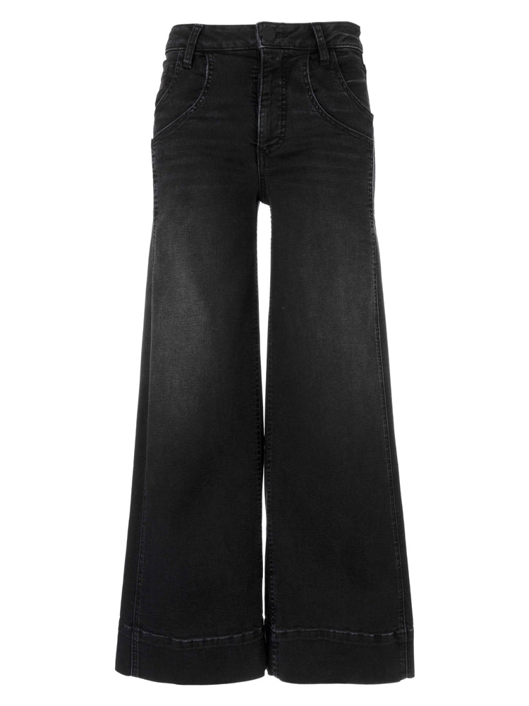 Meg High Rise Fab Ab Wide Leg Denim