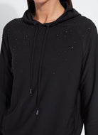 Emiliana Studded Hoodie Sweatshirt