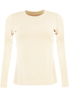 Noelie Scoop Neck Long Sleeve Knit Top-