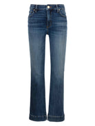 Kelsey High Rise Ankle Flare with Wide Hem Denim