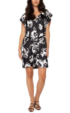 Flutter Sleeve Raglan Dress