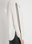 Lysse Luna Blouse with Pleated Sleeves