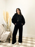 Mainstream Boutique WOW Black Flare Matching Set