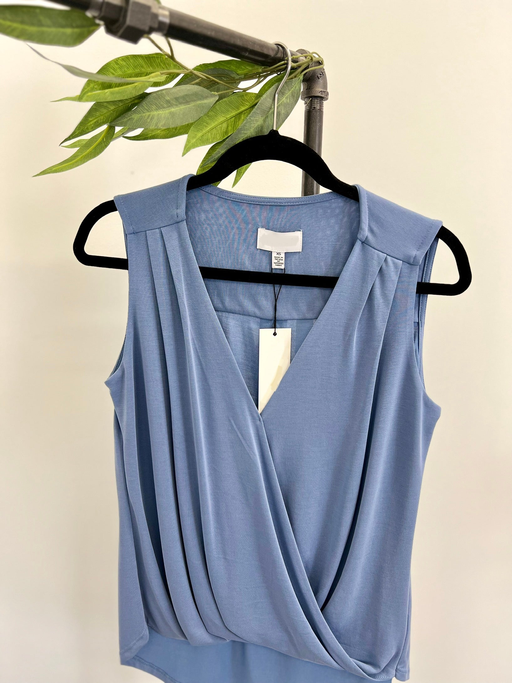 Mainstream Boutique Stillwater Crossover Sleeveless Tank
