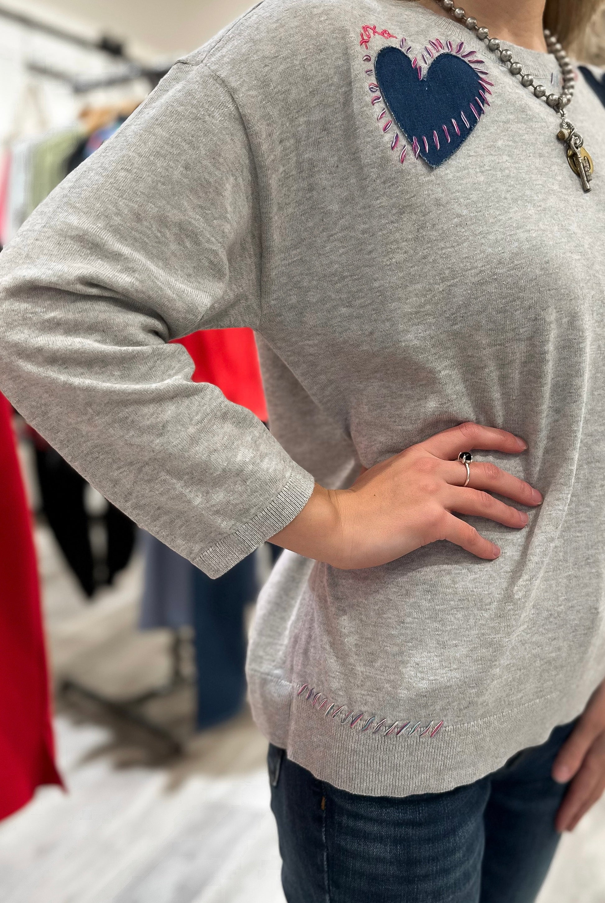 Mainstream Boutique Stillwater Women's Love You Sweater