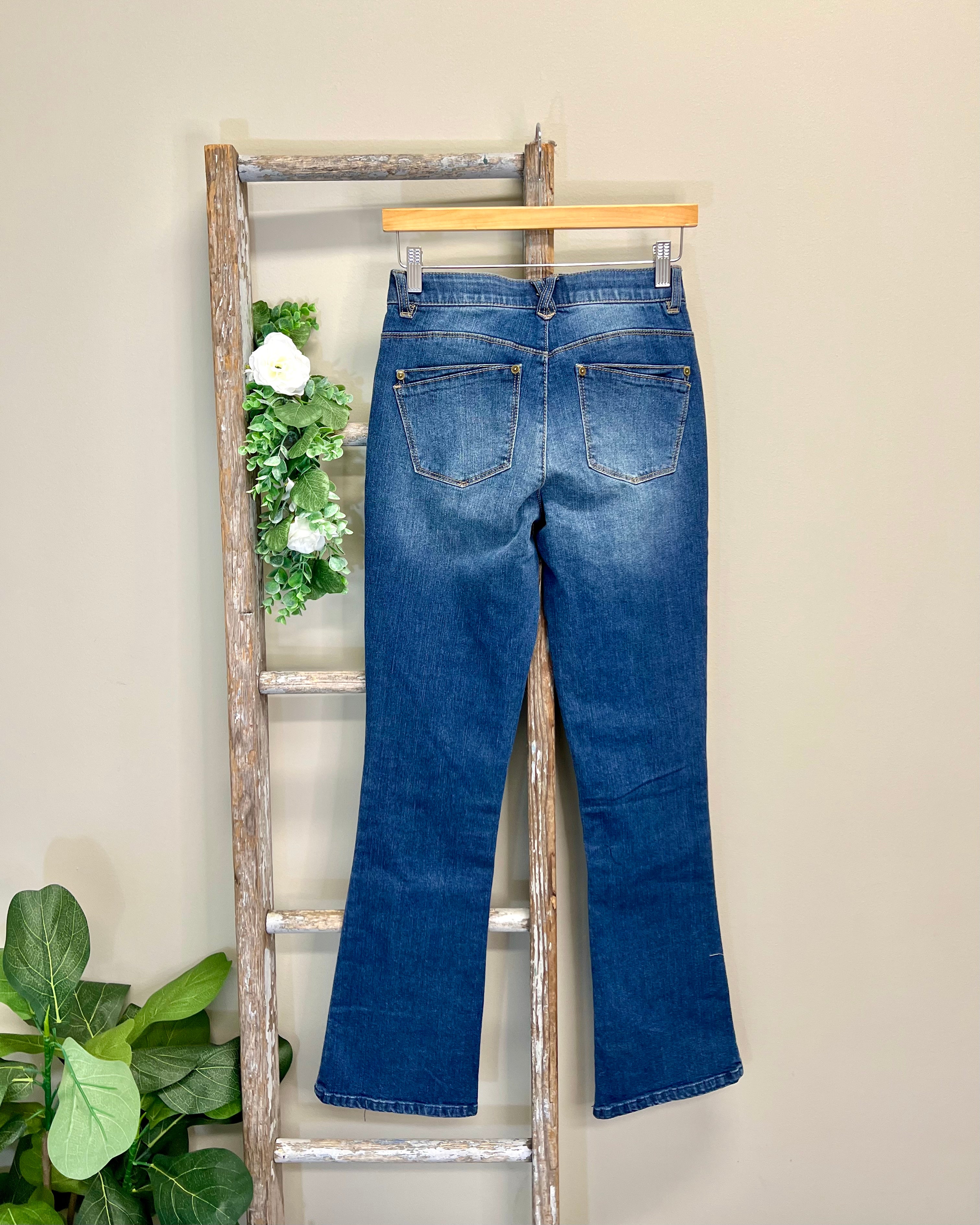 Mainstream Boutique Stillwater High Rise Bitty Boot with Split Hem