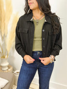 Mainstream Boutique Stillwater Knit Shacket with Pockets