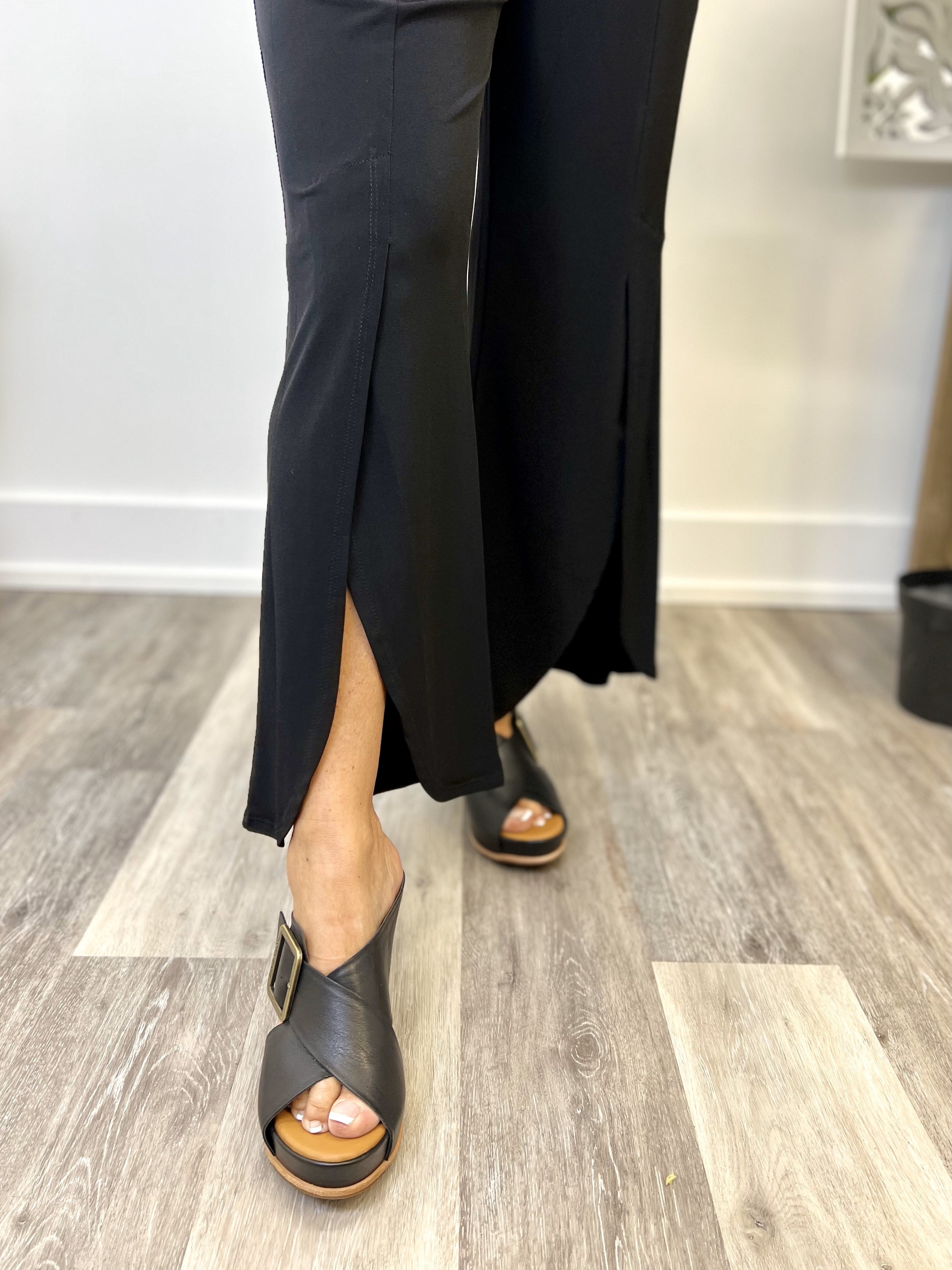 Mainstream Boutique Stillwater Women’s Soft Slit Front Ankle Pant