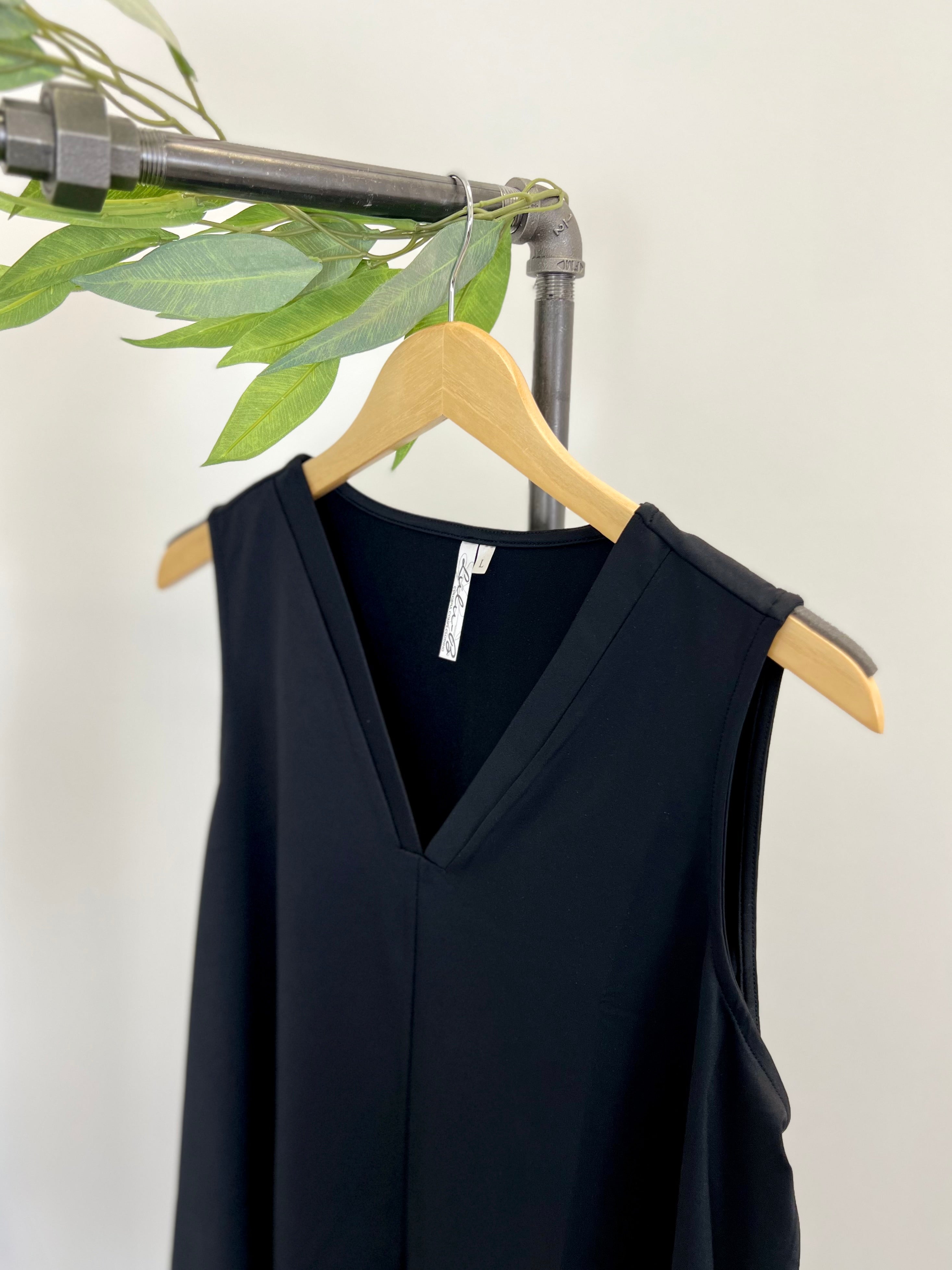 V-Neck Sleeveless Tank