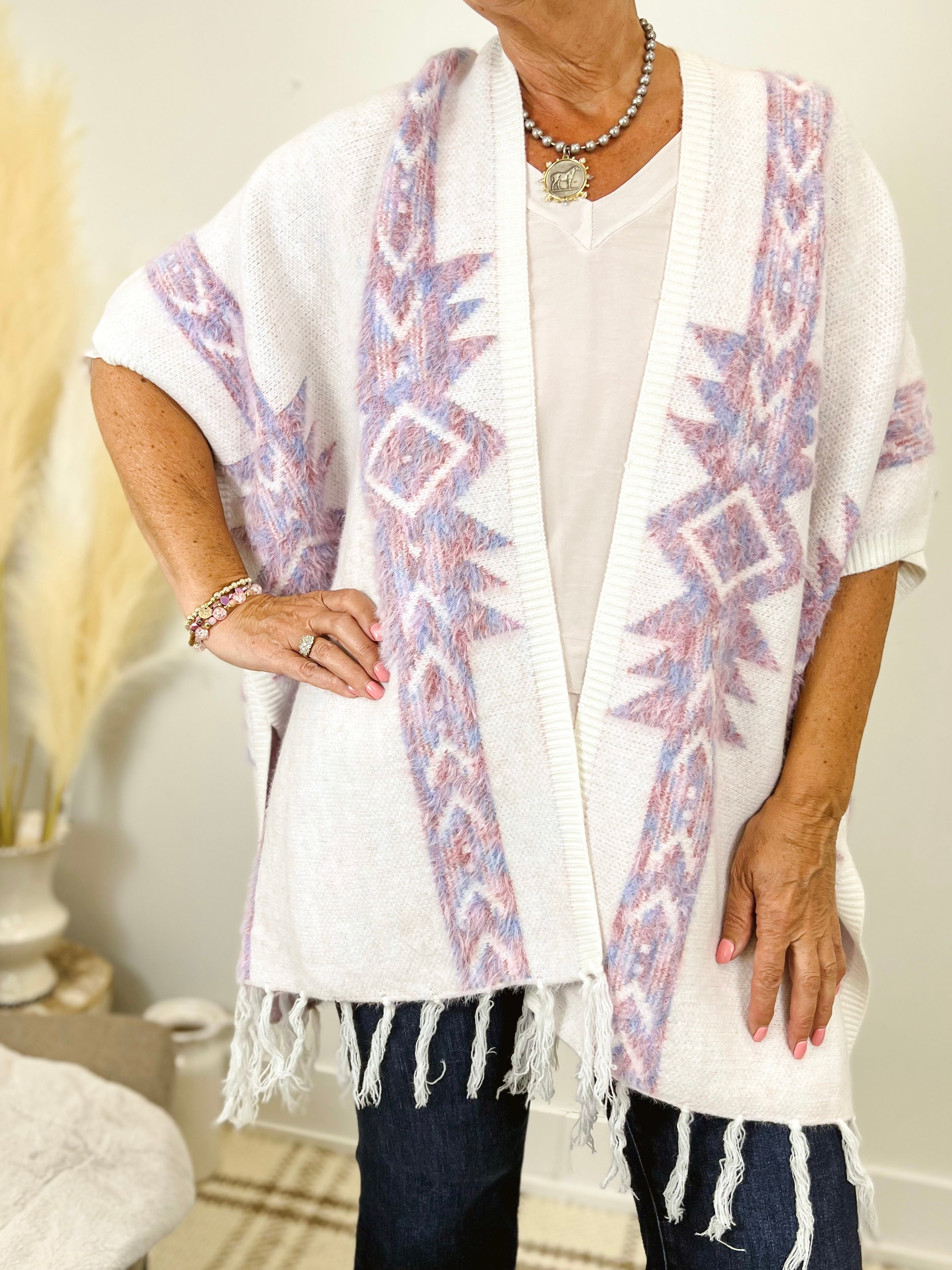 Mainstream Boutique Stillwater Knit Poncho