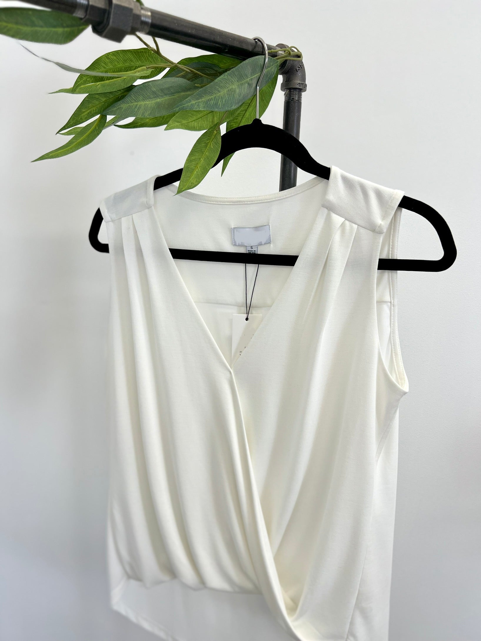 Mainstream Boutique Stillwater Crossover Sleeveless Tank