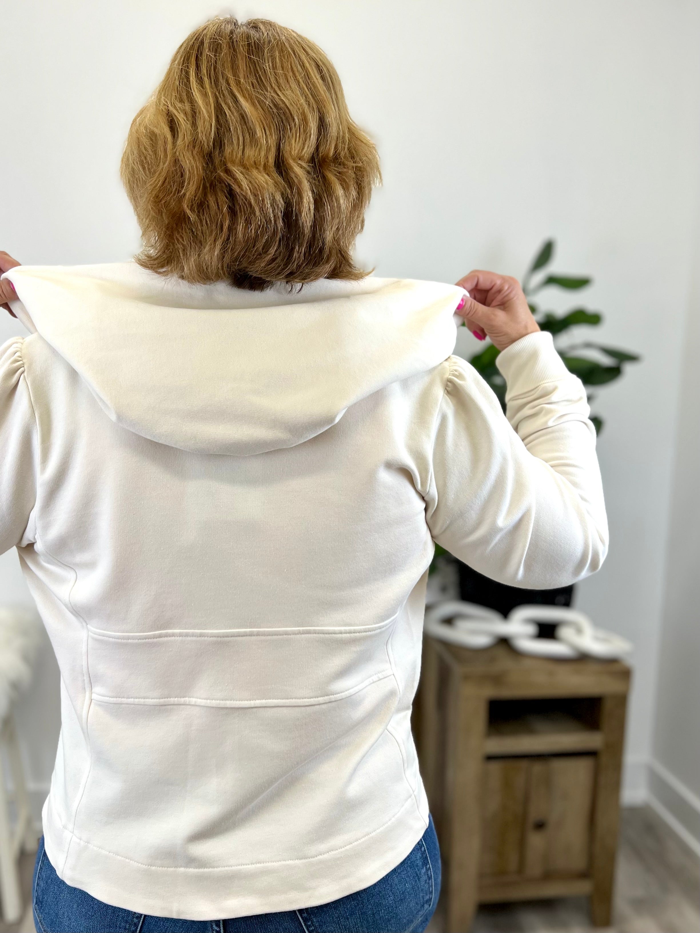 Mainstream Boutique Cotton Zip Hoodie