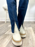 Mainstream Boutique Stillwater Women’s Straight Leg Denim with Front Slit